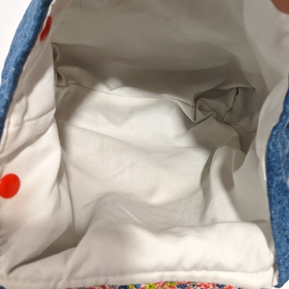 2/$20 denim floral shoulder bag - Picture 9 of 9
